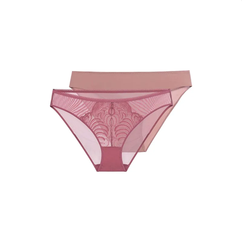 Lincoln Pink Brief 2 Pack - Dorina