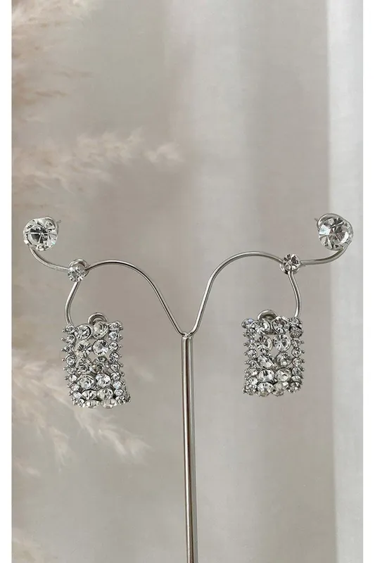 Zoya Embellished Earrings - IKRUSH