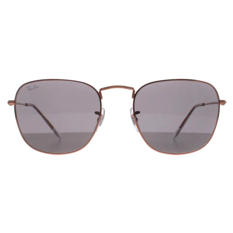 Square Rose Gold Dark Grey RB3857 Frank - Ray-Ban