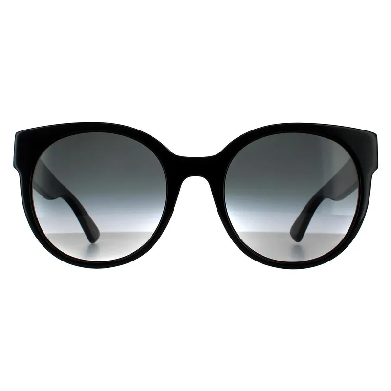 Cat Eye Black Grey Gradient Sunglasses - Gucci