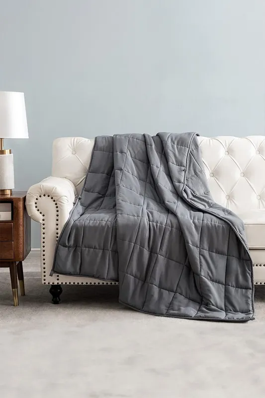 Weighted Blanket for Adult Deep Sleep 125x200cm,6.8 kg - Living and Home