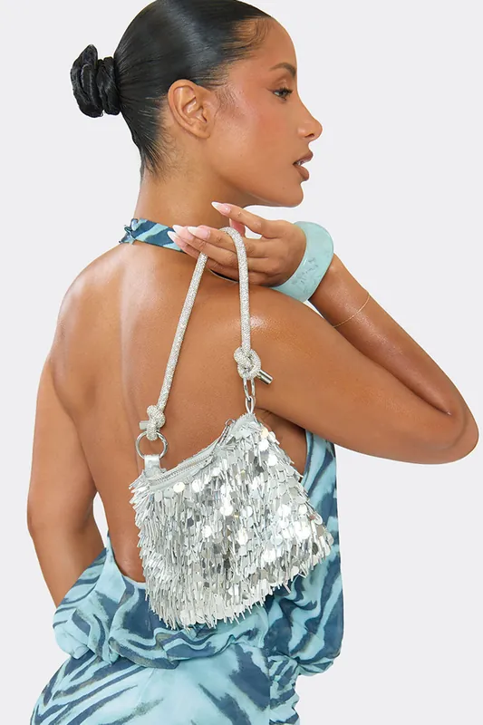 Sequin Shoulder Bag - EGO