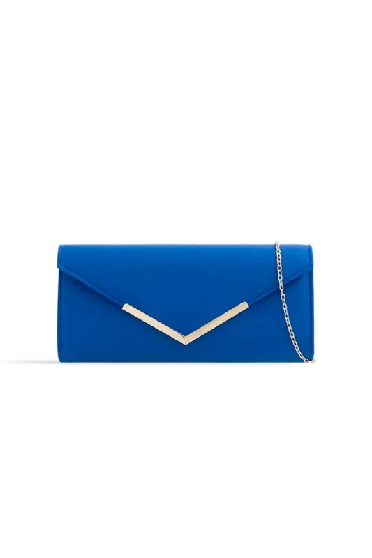 Suede Envelope Clutch Bag - Aftershock London