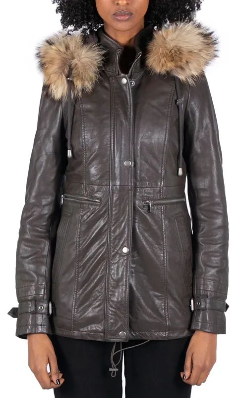 Removable Hood with Parka Coat - TruClothing
