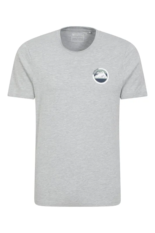 Keswick Mountain' Lightweight Cotton T-Shirt Casual Short Sleeve Top