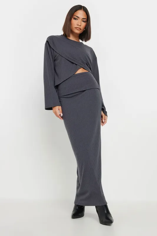 Petite Ribbed Skirt - PixieGirl