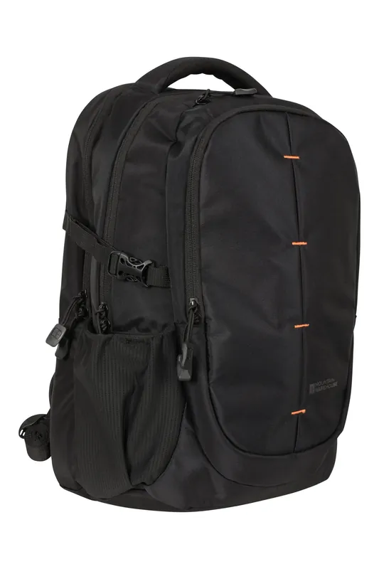 Vic Laptop Bag Durable Padded Work Travel Backpack Rucksacks - Mountain Warehouse