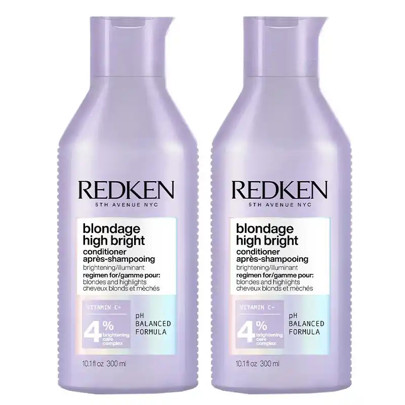Blondage High Bright Conditioner 300ml Double - Redken