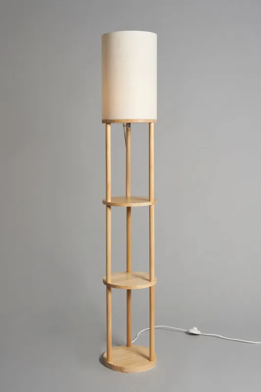 Shelby Floor Lamp with Shelves - BHS Lighting