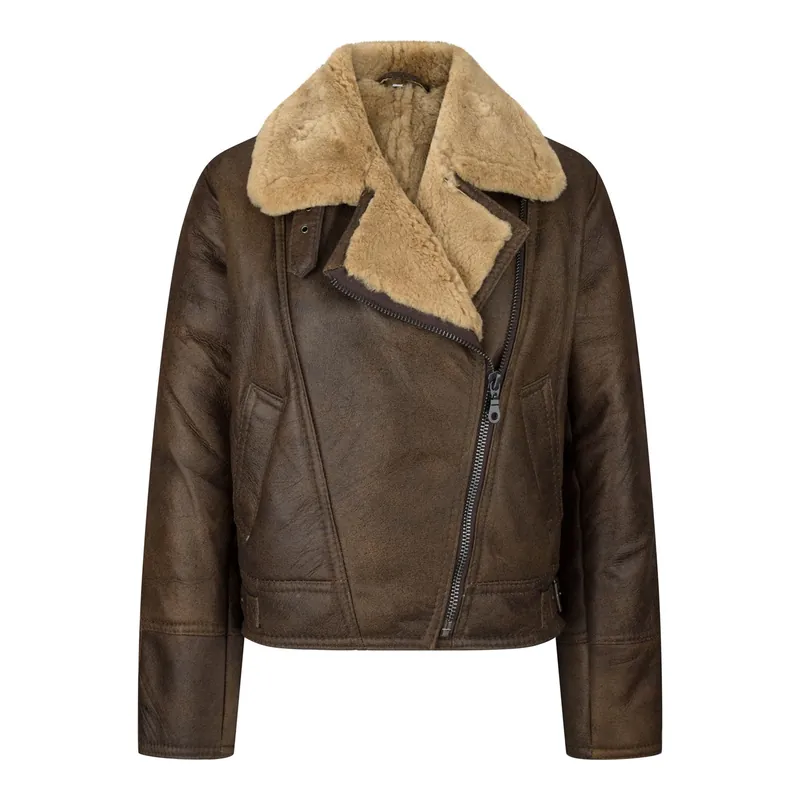 Winter Sheepskin Leather Jacket - TruClothing
