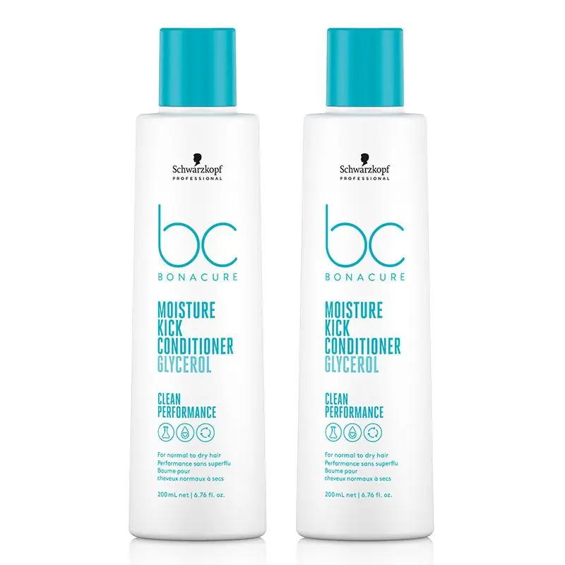 BC Clean DOUBLE Moisture Kick Conditioner 200ml - Schwarzkopf