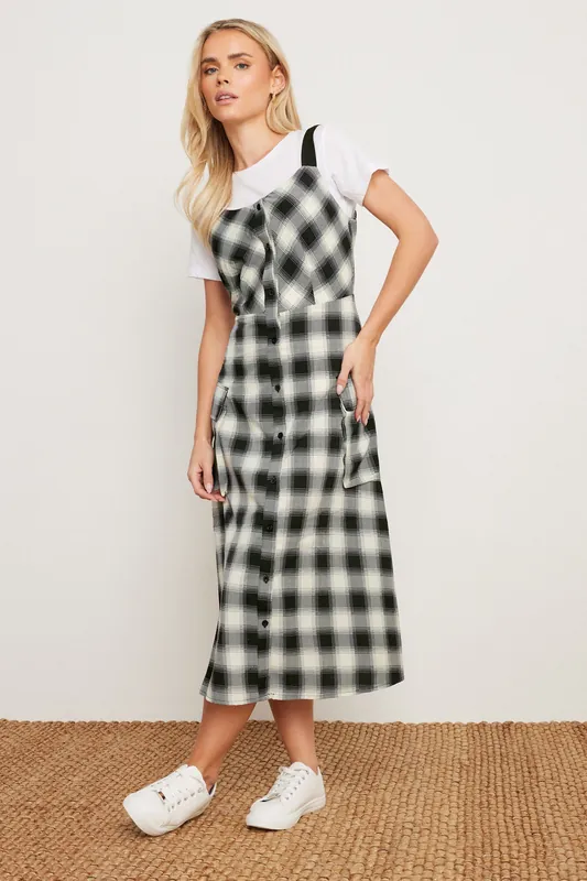 Petite Strappy Midi Dress - PixieGirl