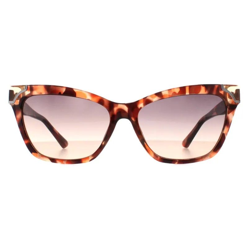 Rectangle Havana Smoke Gradient GU7840 - Guess