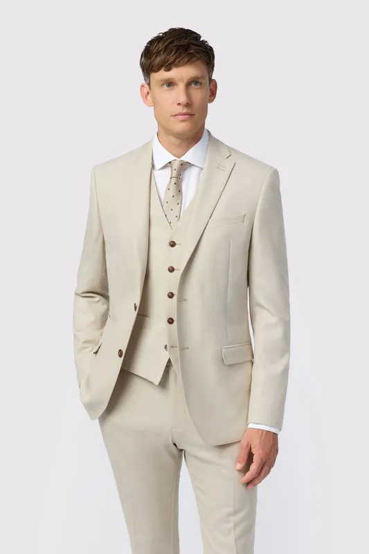 Blake Ecru Slim Jacket - Antique Rogue