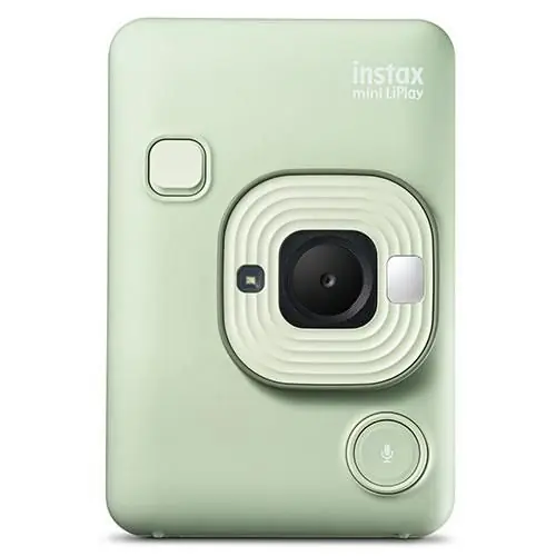 mini LiPlay Hybrid Instant Camera in Matcha Green - instax