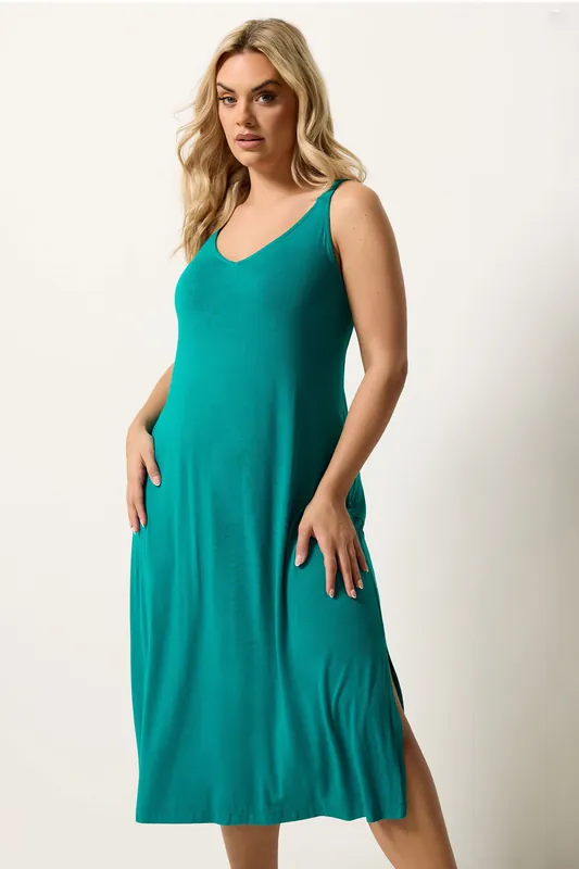 Throw On Midi Dress - Yours