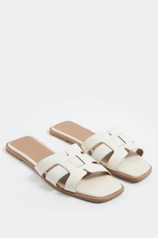 Mule Sandals In Wide E Fit - Yours