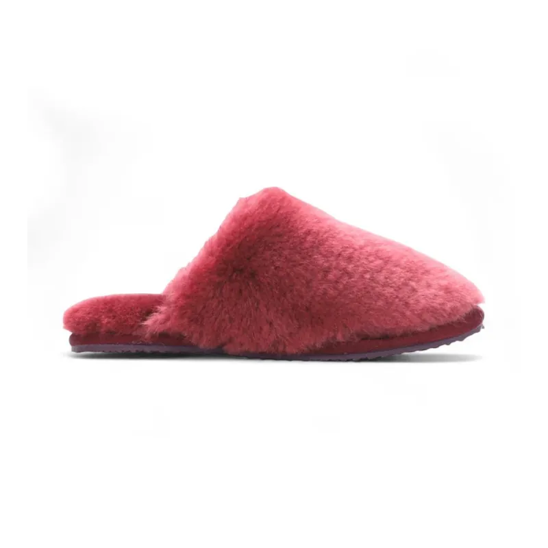 Sheepskin Fluffy Slippers Cozy Indoor Warm Shoes - TruClothing