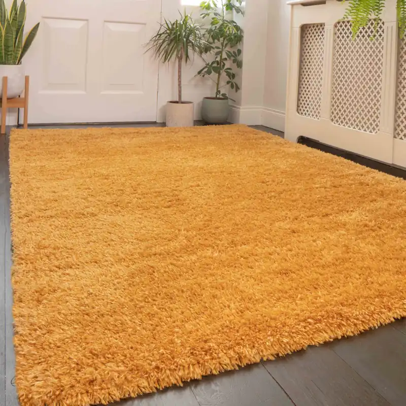 Soft Fluffy Thick Pile Shaggy Area Rug, Living Room Bedroom Carpet Runner - Kukoon