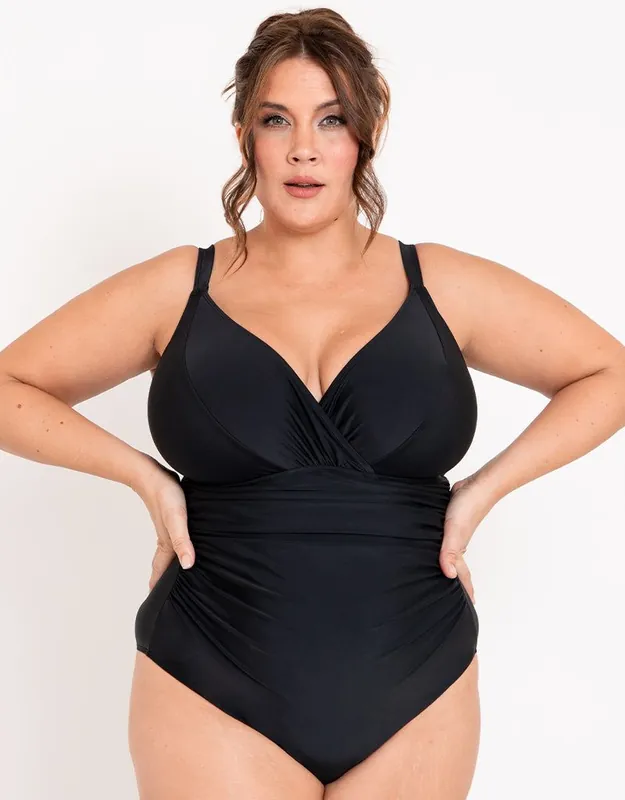 Calypso Plunge Control Underwired Swimsuit - Adella