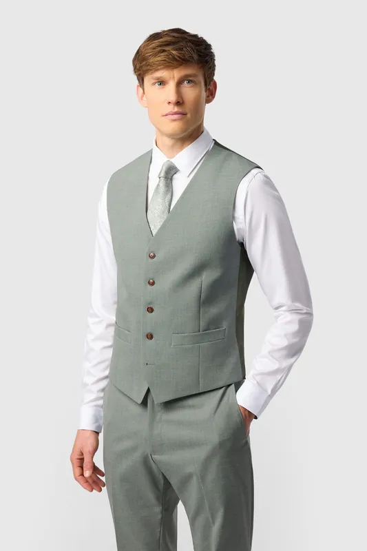 Plain Tailored Waistcoat - Antique Rogue
