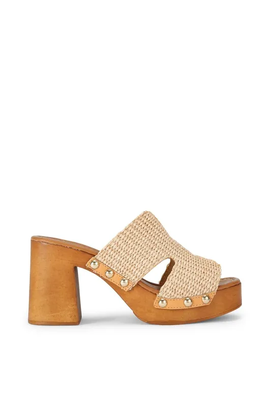 Sunkissed Raffia' Heels - STEVE MADDEN
