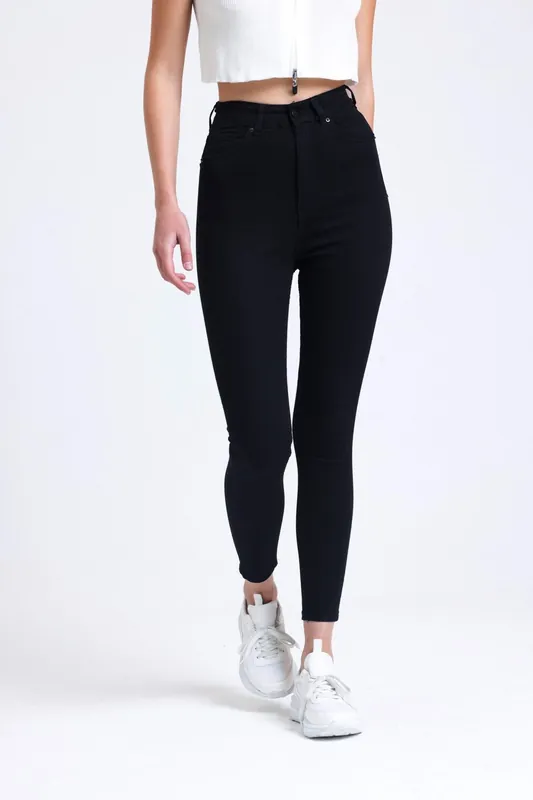 High Waist Skinny Jeans - Hiccup