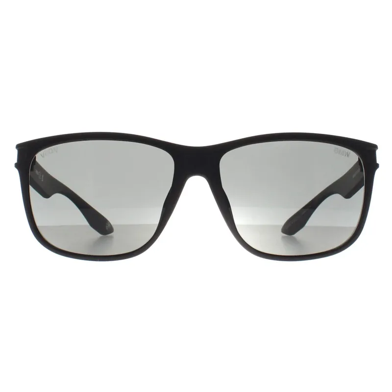 Wrap Matte Black Smoke Polarized BW0003 Sunglasses - BMW