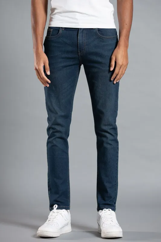 Slim Fit Cotton Blend Jeans - Tokyo Laundry