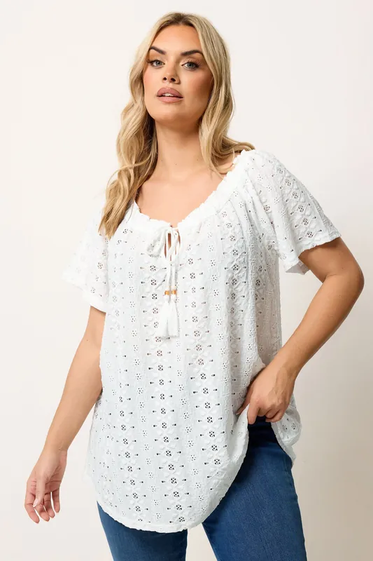 Broderie Anglaise Top - Yours