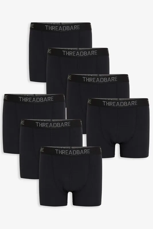 7-Pack Hipster Fit Boxer Shorts