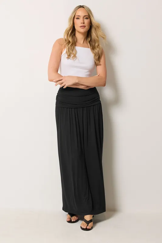 Tall Ruched Waist Maxi Skirt - Long Tall Sally
