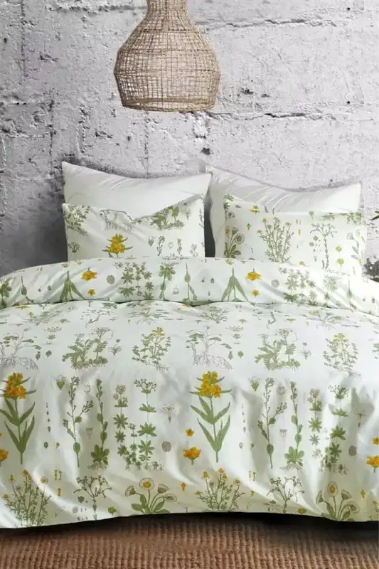 Meadow Flower Printed Duvet Set - Ezysleep