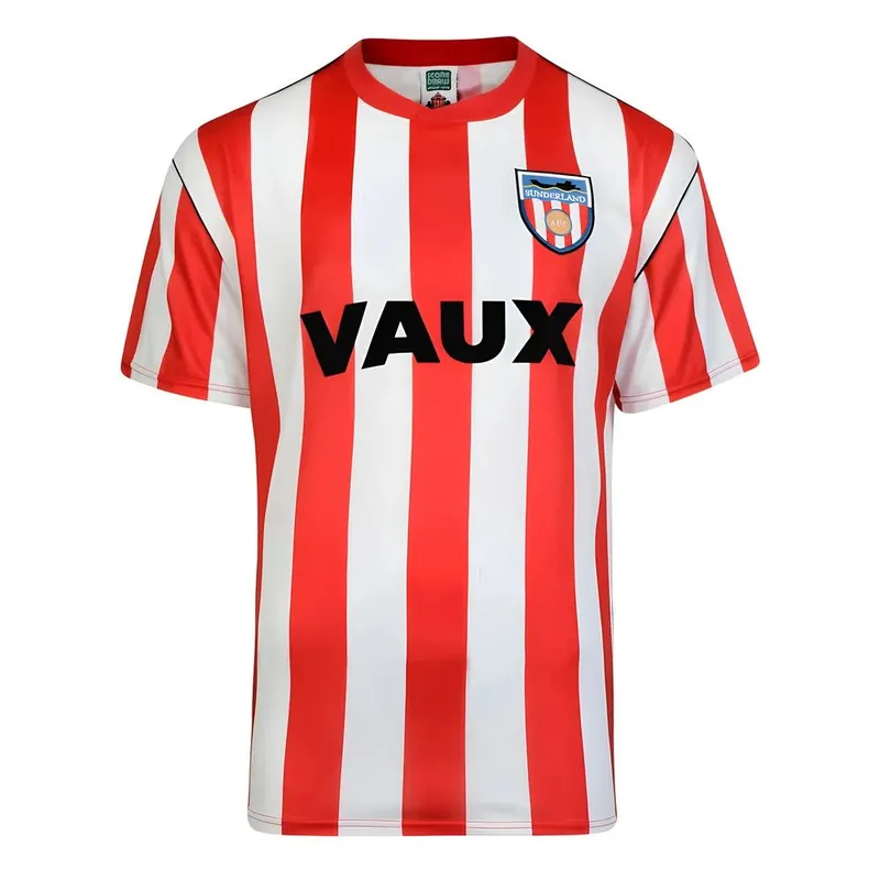 Mens Retro Score Draw 1990 Football Shirt - Sunderland AFC