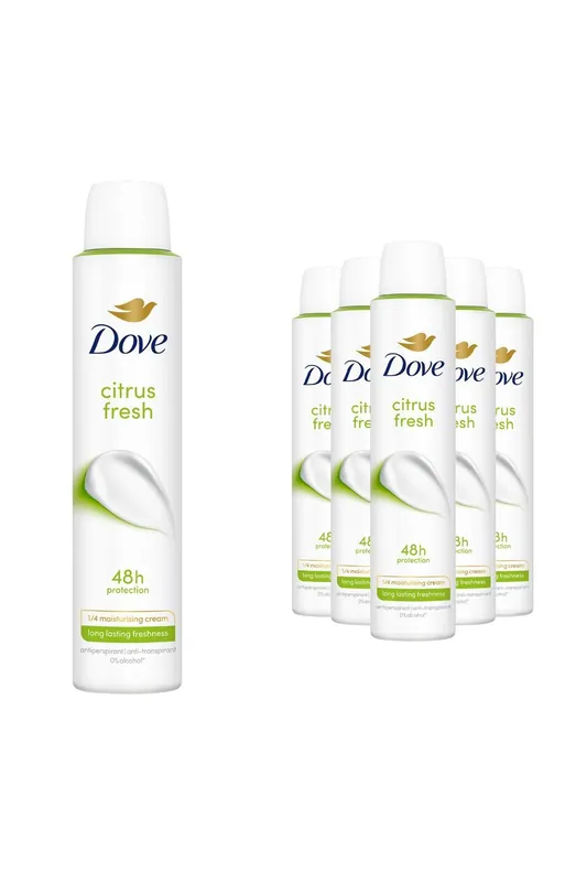 Citrus Fresh Anti-Perspirant Aerosol 48H Odour Protection 200ml,6Pk
