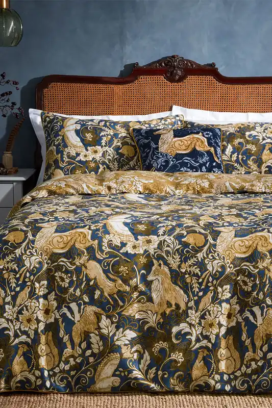 Harewood British Animal 100% Cotton Duvet Cover Set - Paoletti