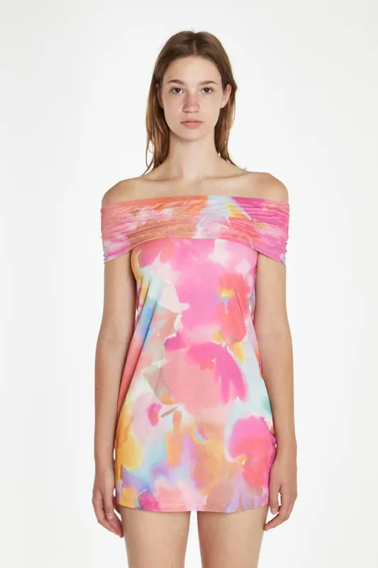 Bardot Mini Dress - Shnoo