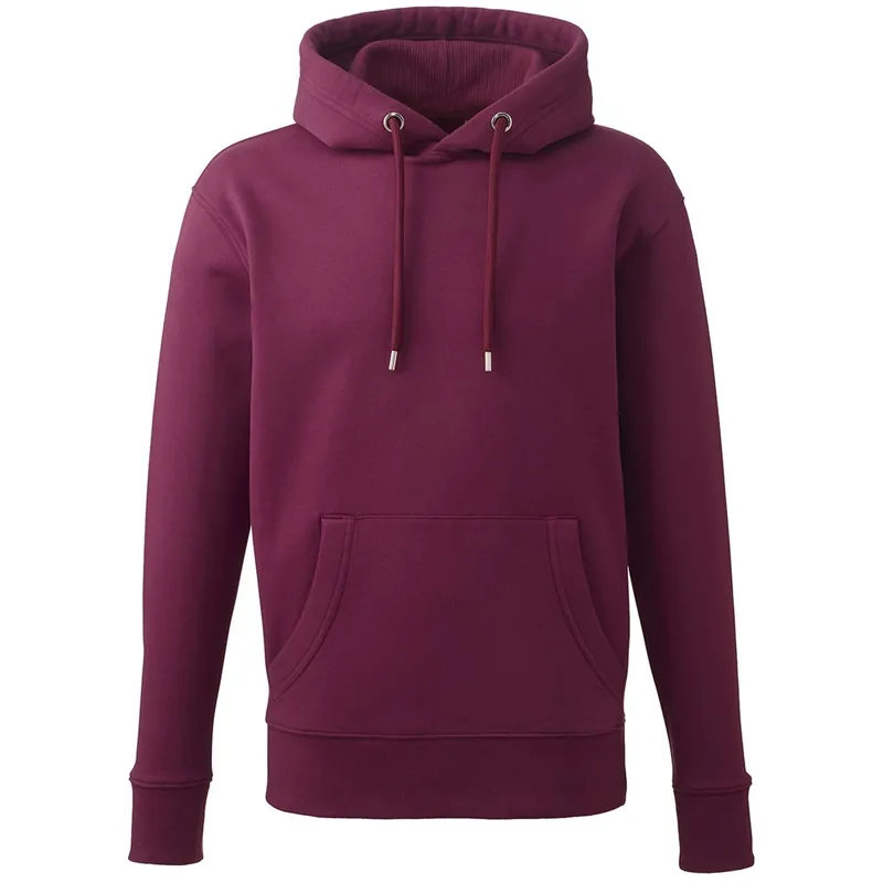 Plain Burgundy Hoodie - Anthem
