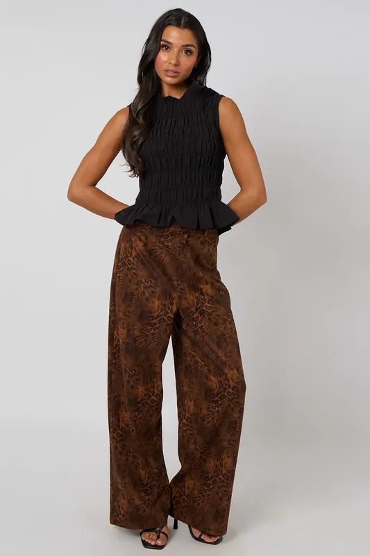 Suede Trousers - Urban Bliss