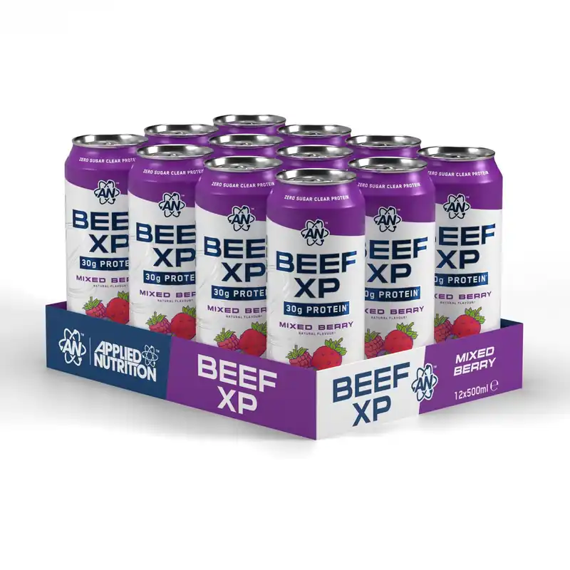 Beef-XP Clear Protein Cans - Millions Cola - 12 Servings