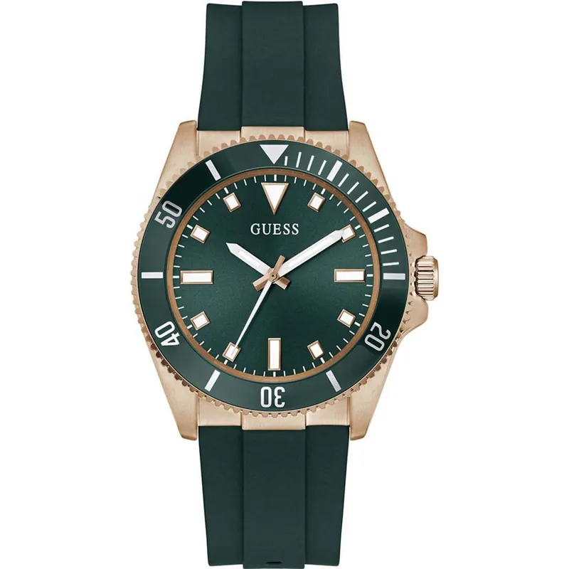 GW0969G5 Cliff 43mm Quartz Watch - Guess