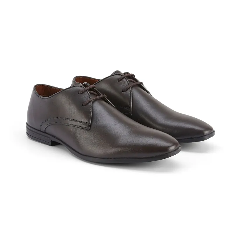 Rowley Leather Lace-up Formal Mens Derby Shoes
