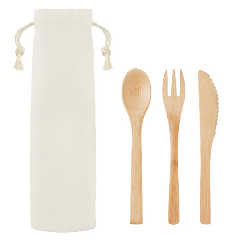 Setboo Bamboo Cutlery Set - MidOcean