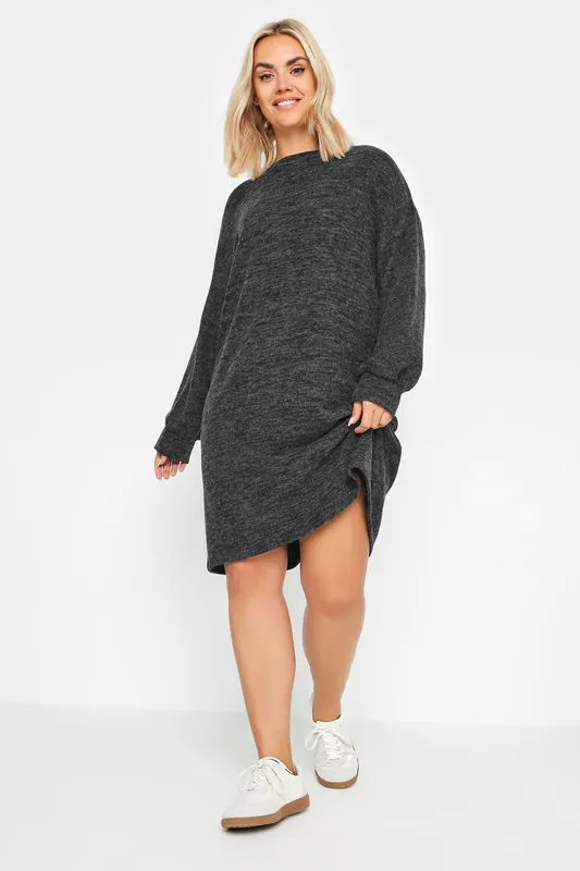 Soft Touch Jumper Dress - Yours