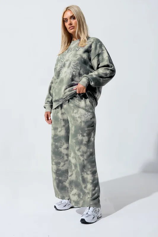 Graphic Tie Dye Joggers - Yours