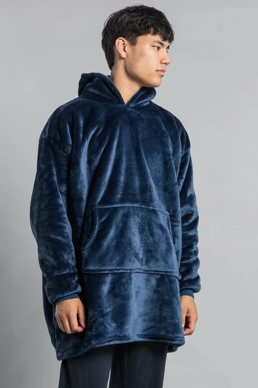 Hooded Blanket with Kangaroo Pocket - Tokyo Laundry
