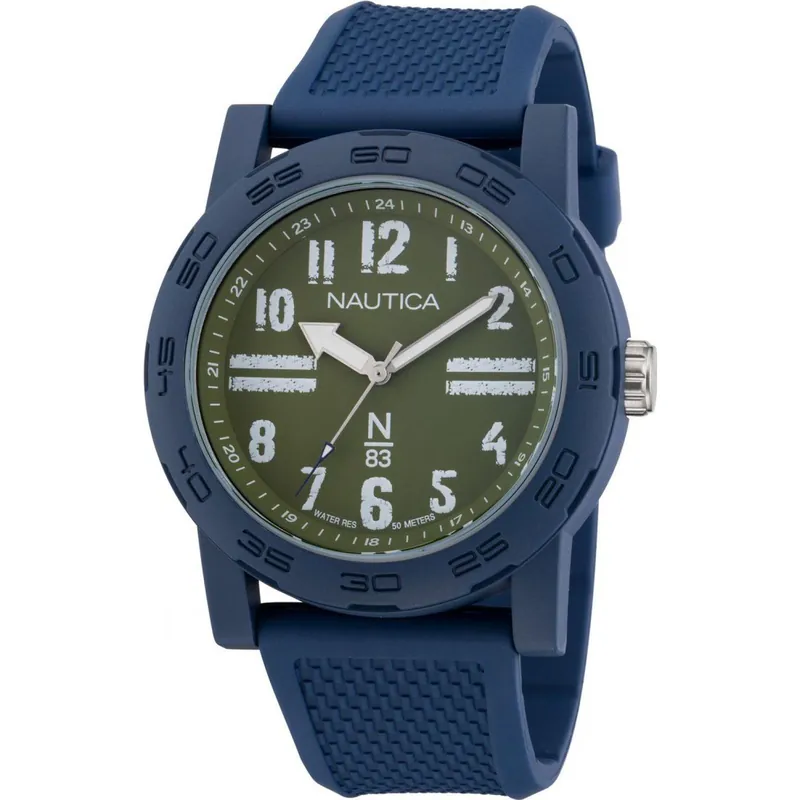 NAPATS305 Ayia Triada 44mm Quartz Watch - Nautica