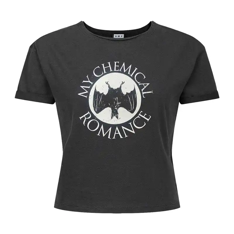 Bat Tank My Chemical Romance Crop Top - Amplified