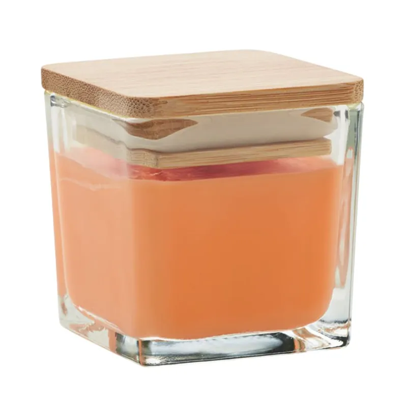 Pila Orange Square Scented Candle - MidOcean