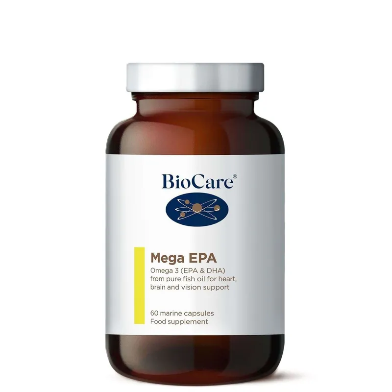 Fish Oil Supplements Mega Epa Marine x 60 Capsules - BioCare